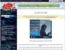 Tablet Screenshot of felizano.net